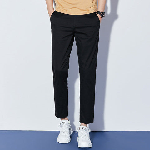 Men's Korean Version Of The Trend Of Men's Business Casual Pants 9 Minutes Pants Men Frugal Finds Galore