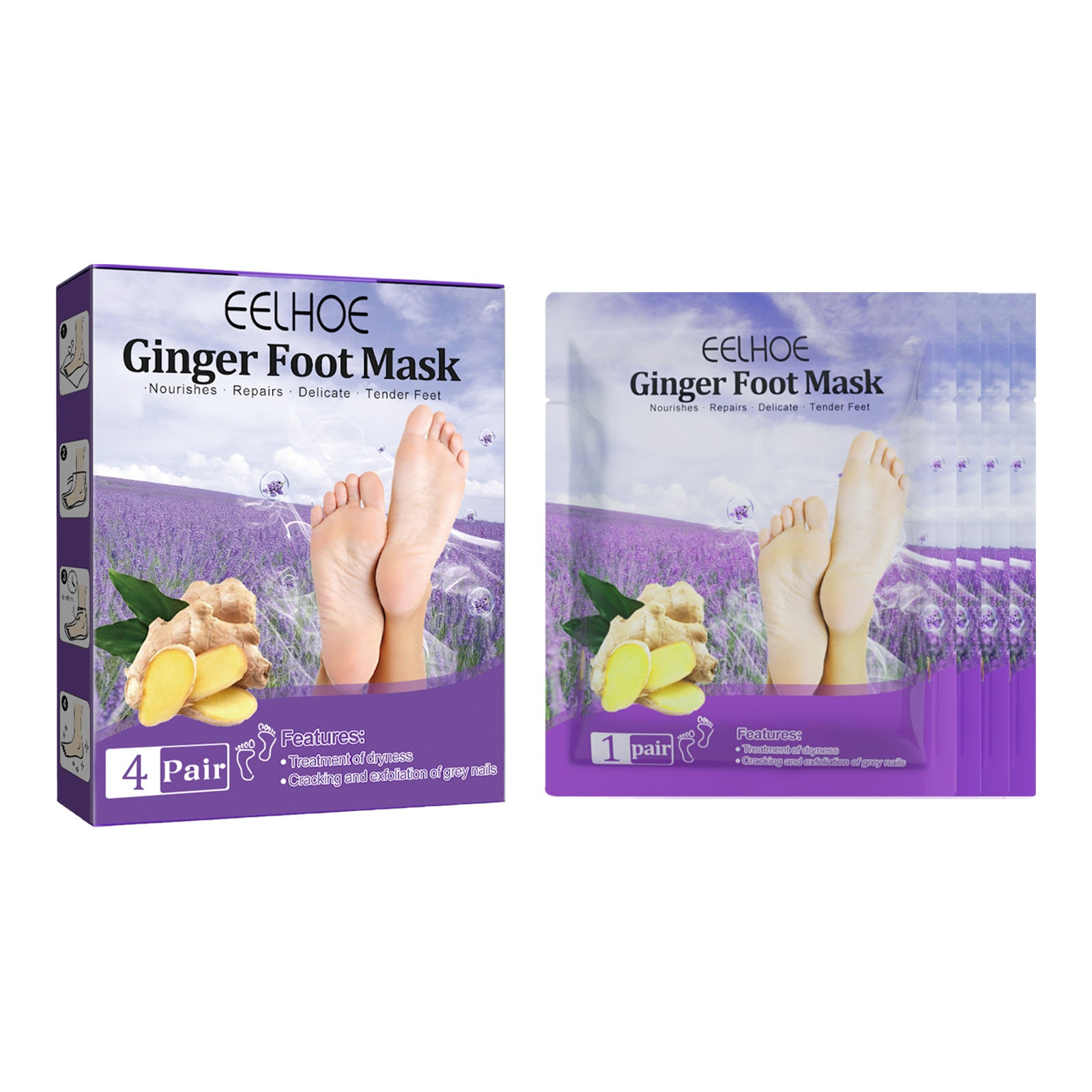 Exfoliating  Foot Mask