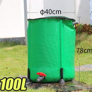 Outdoor Rainwater  And Storage Tank Frugal Finds Galore