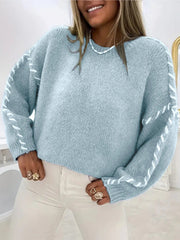 Loose Knitted Sweater Frugal Finds Galore