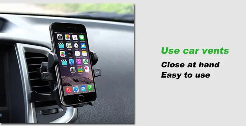 Automatic Locking Car Phone Holder