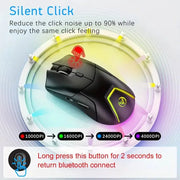 2.4G Wireless Mute Game Mouse with 4000DPI Frugal Finds Galore
