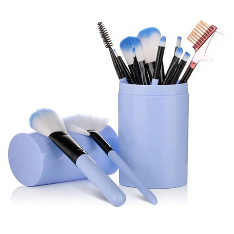 12-Piece Makeup Brush Set and Beauty Tools Frugal Finds Galore