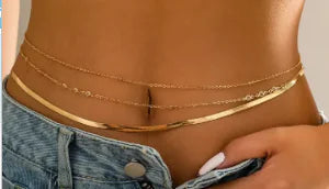 3pcs Crystal Belly Waist Chain (Set) Frugal Finds Galore
