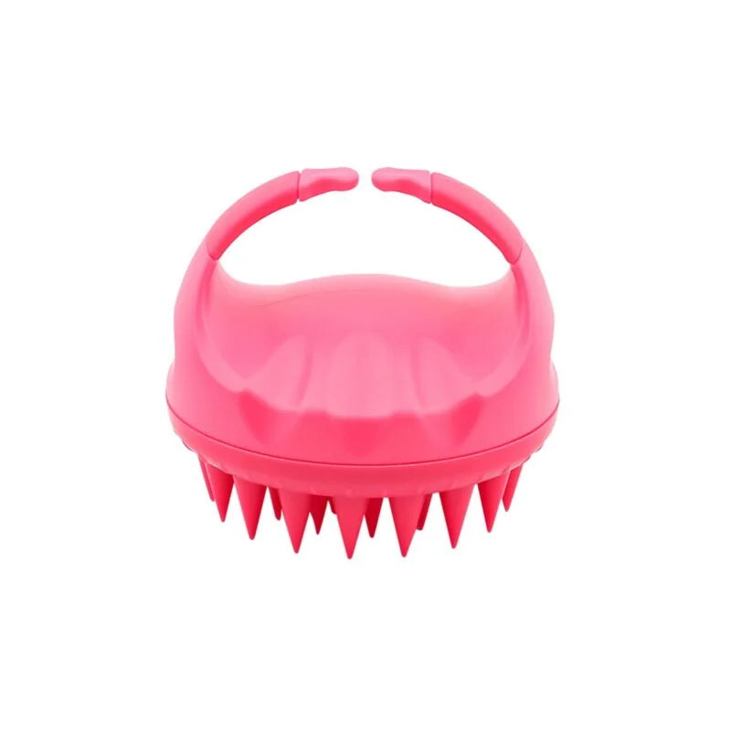 Silicone Handheld Scalp Massage Brush for Shower