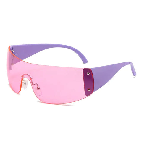 Sports Rimless Sunglasses Frugal Finds Galore