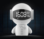 Speaker Robot Alarm Clock Mini Speaker Frugal Finds Galore