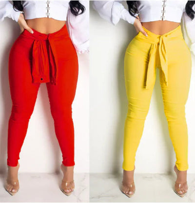 Trendy Women's Stretch Tight Fitting Straight Pants Frugal Finds Galore
