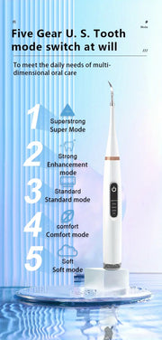 Ultrasonic Electric Tooth Cleaner for Tartar Removal Frugal Finds Galore