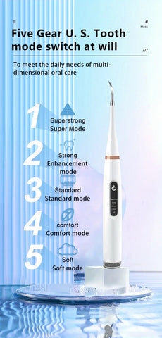 Ultrasonic Electric Tooth Cleaner for Tartar Removal Frugal Finds Galore