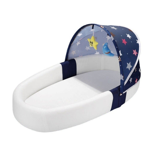 Baby Bed Foldable Portable Anti-pressure Frugal Finds Galore