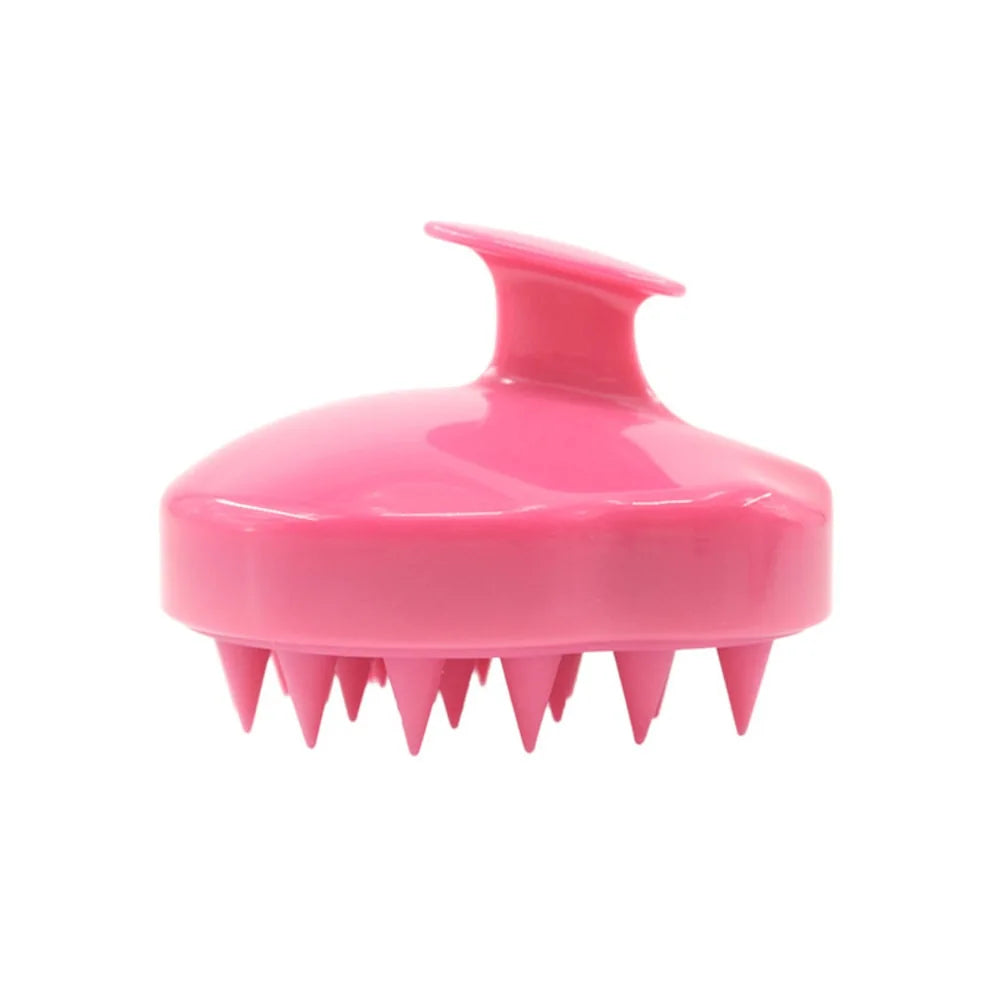 Silicone Handheld Scalp Massage Brush for Shower