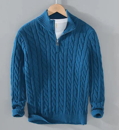 Zip Knit Sweater Frugal Finds Galore