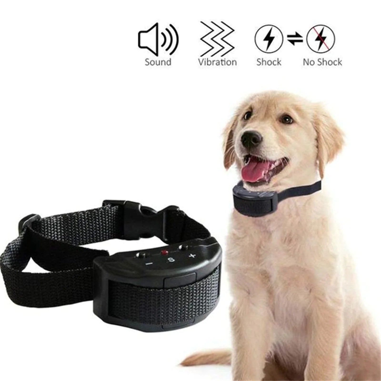 Automatic Anti Bark Barking Dog Shock Control Collar