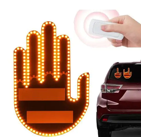Car LED Indicator Light Smile Rear Window Frugal Finds Galore
