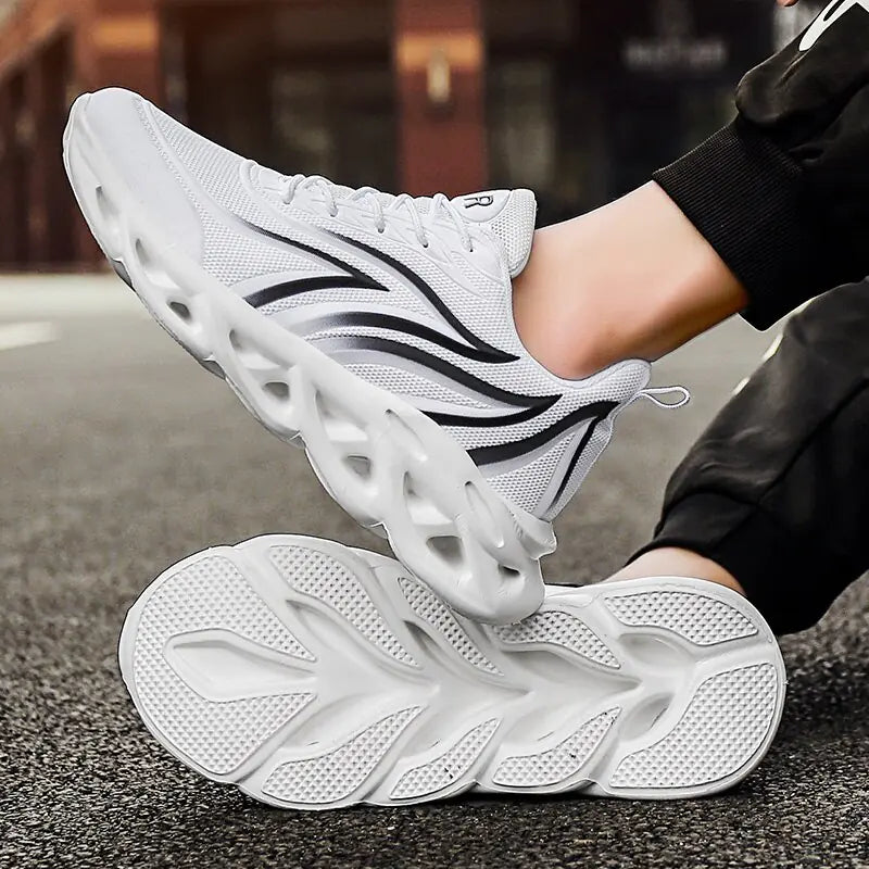 Men's Flame Printed Sneakers