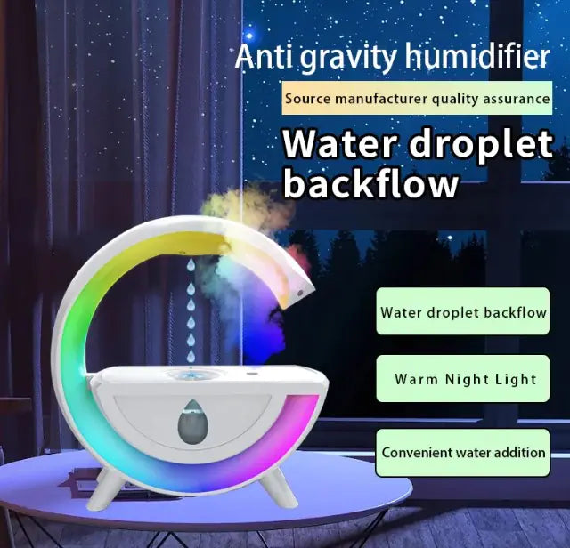 Humidifier Water Drop LED Light