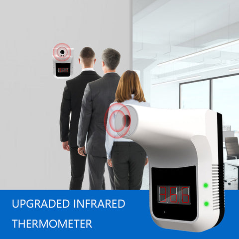 Wall Mounted Non-contact Infrared Thermometer Frugal Finds Galore