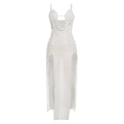 Women's Split Slim Fit Sling Slim Fit Dress Frugal Finds Galore