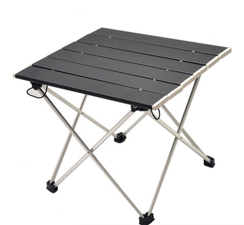 Portatile Pieghevole di Campeggio di Alluminio Tavolo Scrivania Da Tavolo Top Adatto per Esterno Picnic Barbecue Cottura Vacanza Al Mare Da Trekking Traveli Frugal Finds Galore