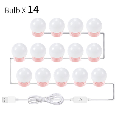 USB Touch Switch LED Mirror Light Bulb Frugal Finds Galore