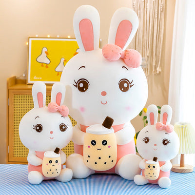 Year Of The Rabbit Doll Baby Bottle Plush Toy Frugal Finds Galore
