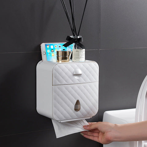 Wall-mounted tissue box Frugal Finds Galore