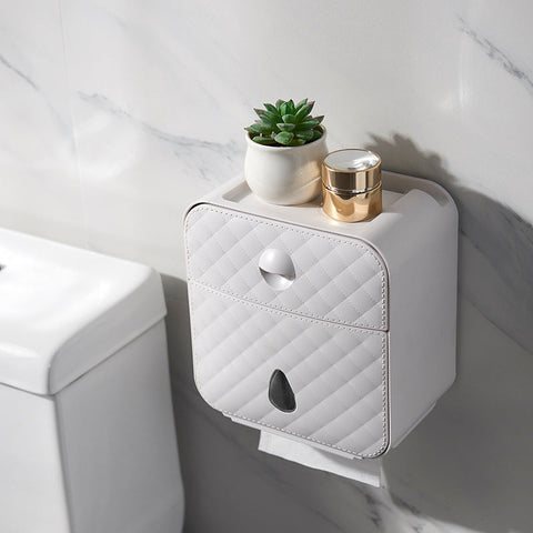Wall-mounted tissue box Frugal Finds Galore