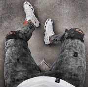 Stretch Shredded Jeans Pants Frugal Finds Galore
