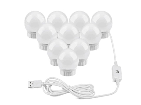 USB Touch Switch LED Mirror Light Bulb Frugal Finds Galore