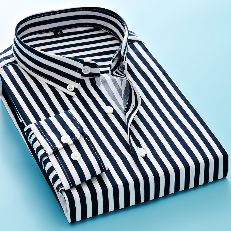 Business dress long sleeve men's shirt