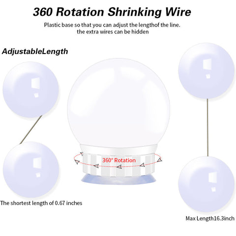 USB Touch Switch LED Mirror Light Bulb Frugal Finds Galore