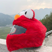 Plush Helmet Liner for Motorcycle with Big Eyes Frugal Finds Galore