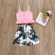 Maple flamingo print ruffled children's clothing Frugal Finds Galore