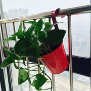 Hanging Flower Pots Garden Pots and Planters Hanger Outdoor Holder Basket for Wall Decoration Garden Frugal Finds Galore