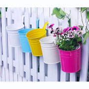 Hanging Flower Pots Garden Pots and Planters Hanger Outdoor Holder Basket for Wall Decoration Garden Frugal Finds Galore