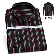 Vertical Stripes Business Casual Shirt Men Frugal Finds Galore