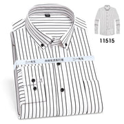 Vertical Stripes Business Casual Shirt Men Frugal Finds Galore