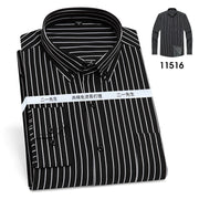 Vertical Stripes Business Casual Shirt Men Frugal Finds Galore