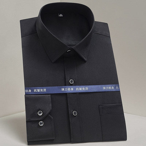 Vertical Stripes Business Casual Shirt Men Frugal Finds Galore