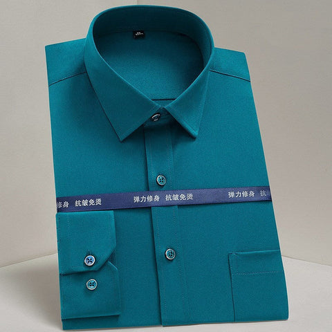 Vertical Stripes Business Casual Shirt Men Frugal Finds Galore