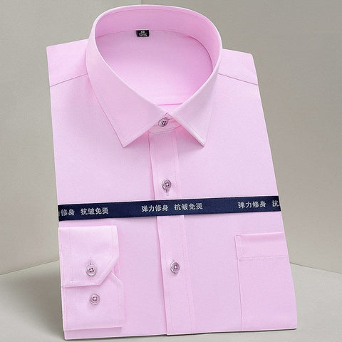 Vertical Stripes Business Casual Shirt Men Frugal Finds Galore