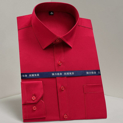 Vertical Stripes Business Casual Shirt Men Frugal Finds Galore