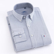 Long-sleeved Business Casual Non-iron Professional Plaid Shirt Frugal Finds Galore