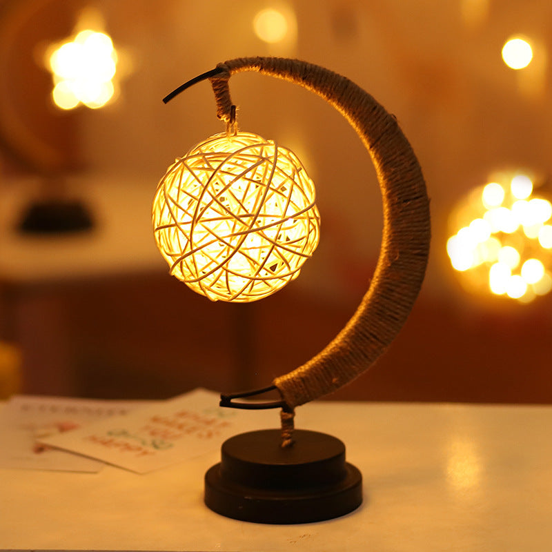LED Light Wrought Iron Ornament