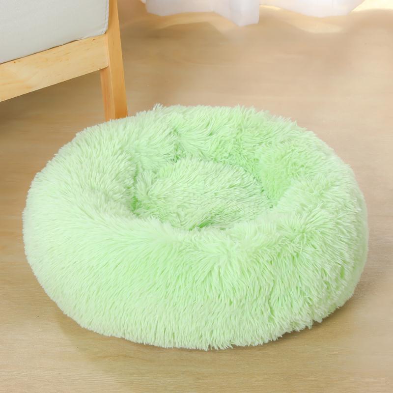 Warm Semi-enclosed Cat Bed Deep Sleep Nest