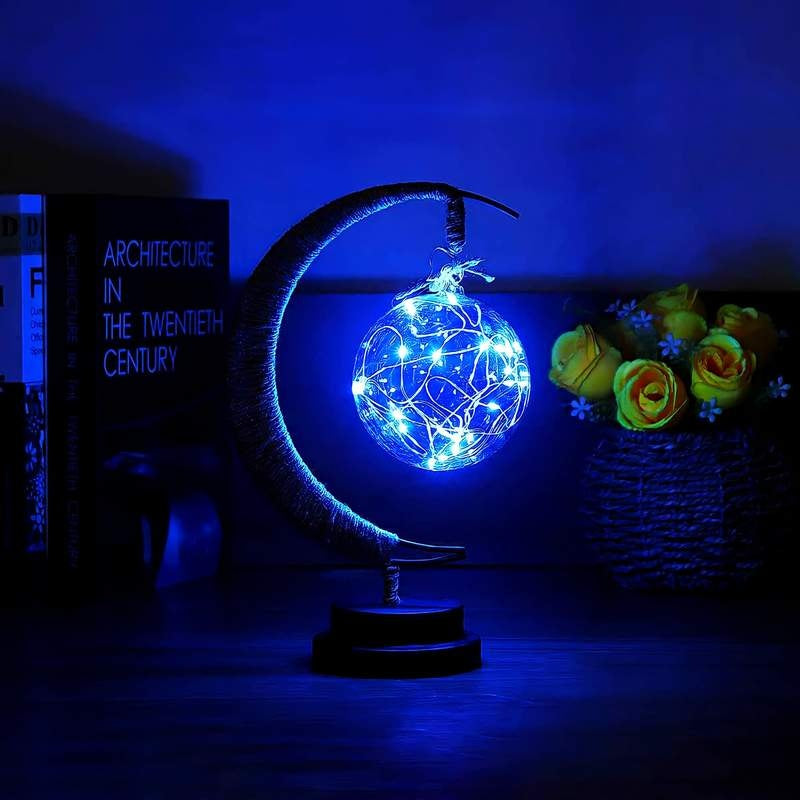 LED Light Wrought Iron Ornament