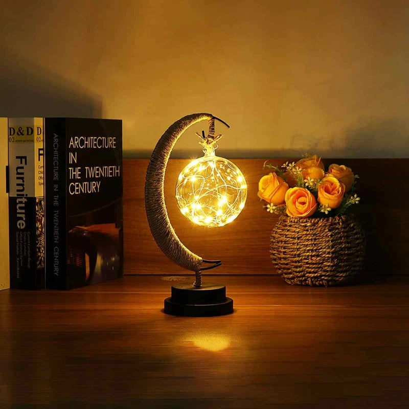 LED Light Wrought Iron Ornament
