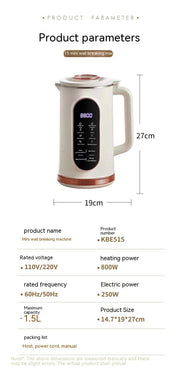 Mini Multifunctional Cytoderm Breaking Machine Household Bean Juice Maker Frugal Finds Galore