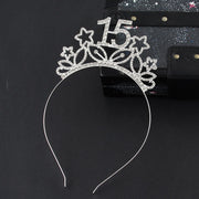 Rhinestone Hair Accessories Alloy Headband For Women Frugal Finds Galore